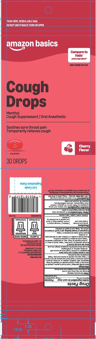 Amazon Basics Cherry 30ct Cough Drops (Amazon Basics Cherry 30ct Cough Drops)